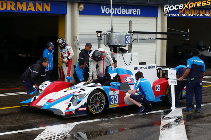 Eurasia test op Zandvoort